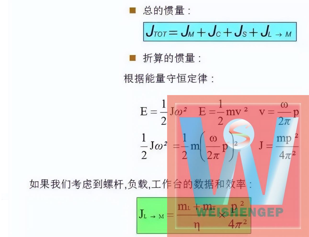 电机选型计算公式与知识点汇总(图5)